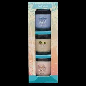Yankee Candle Beach Retreat Mini Candle Set
